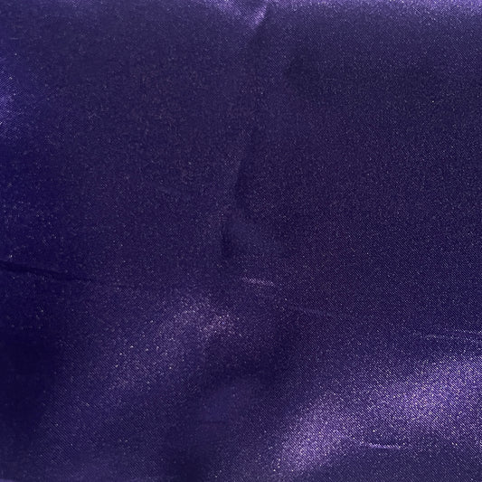 Purple Poly Satin: 2 yds