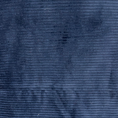 Navy Wide Wale Corduroy: 2 yds