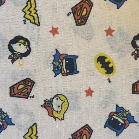 Superhero Cotton Blend: 2.75 yds