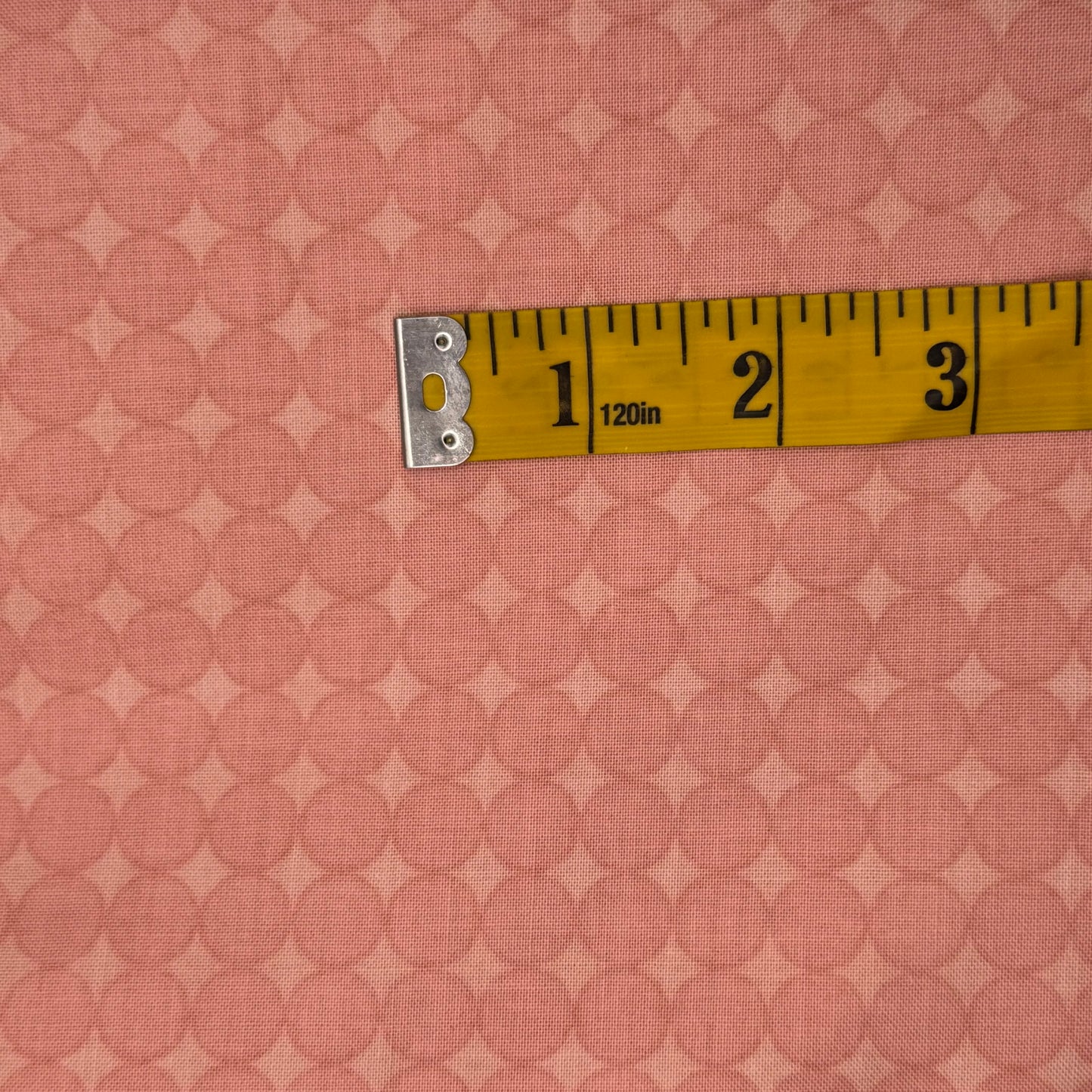 Two-Tone Pink Circle Cotton: 2 yds