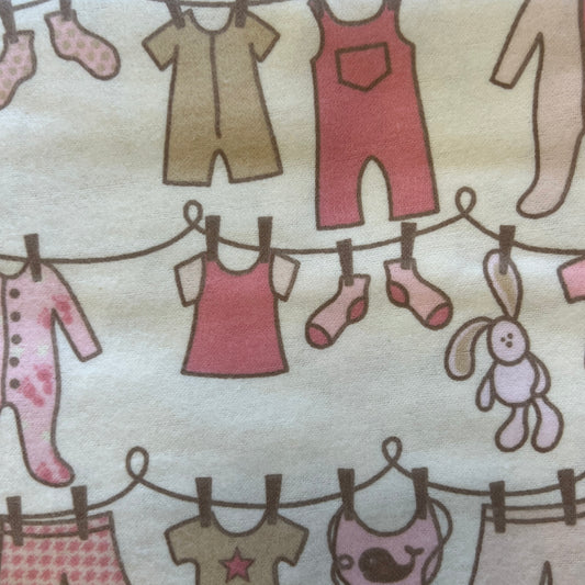 Baby Clothes Flannel: 2 yds