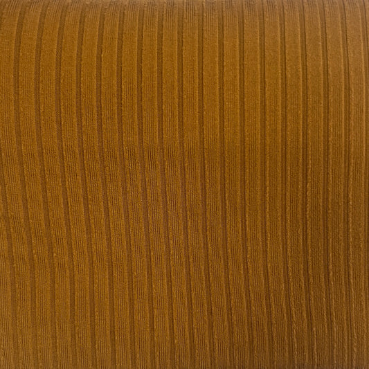 Caramel Ribbed Knit: 2 yds