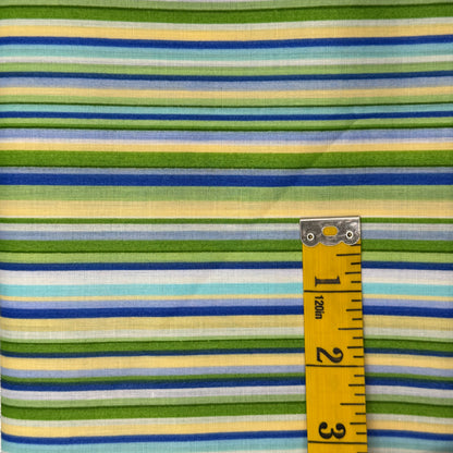 Shoreline Stripes Cotton Blend: 4 yds