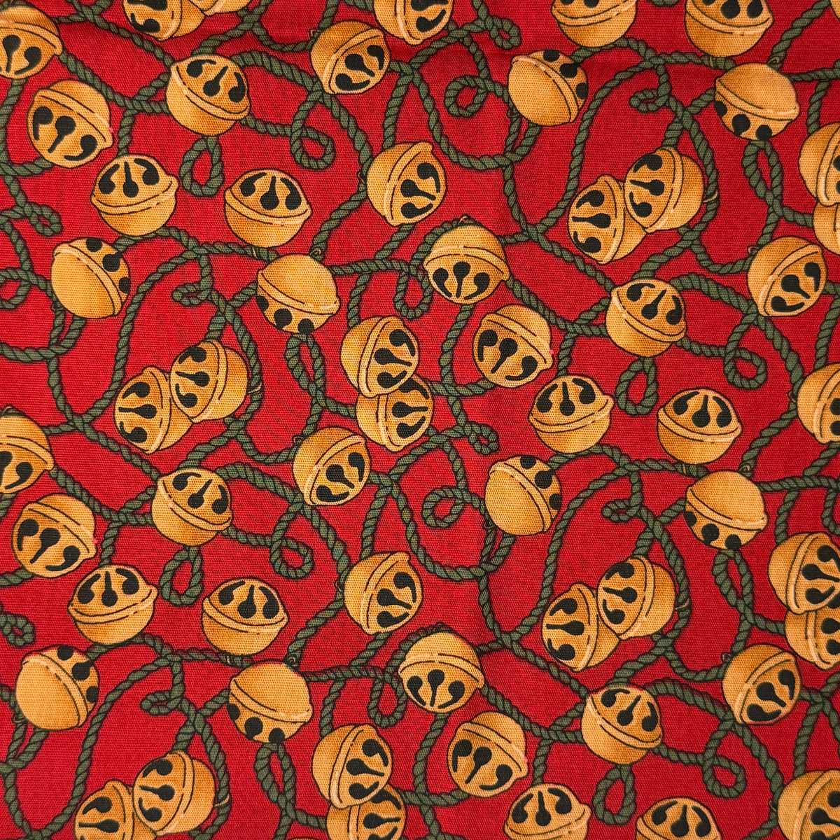 Hand Stitched Holiday Cotton: 1 yd