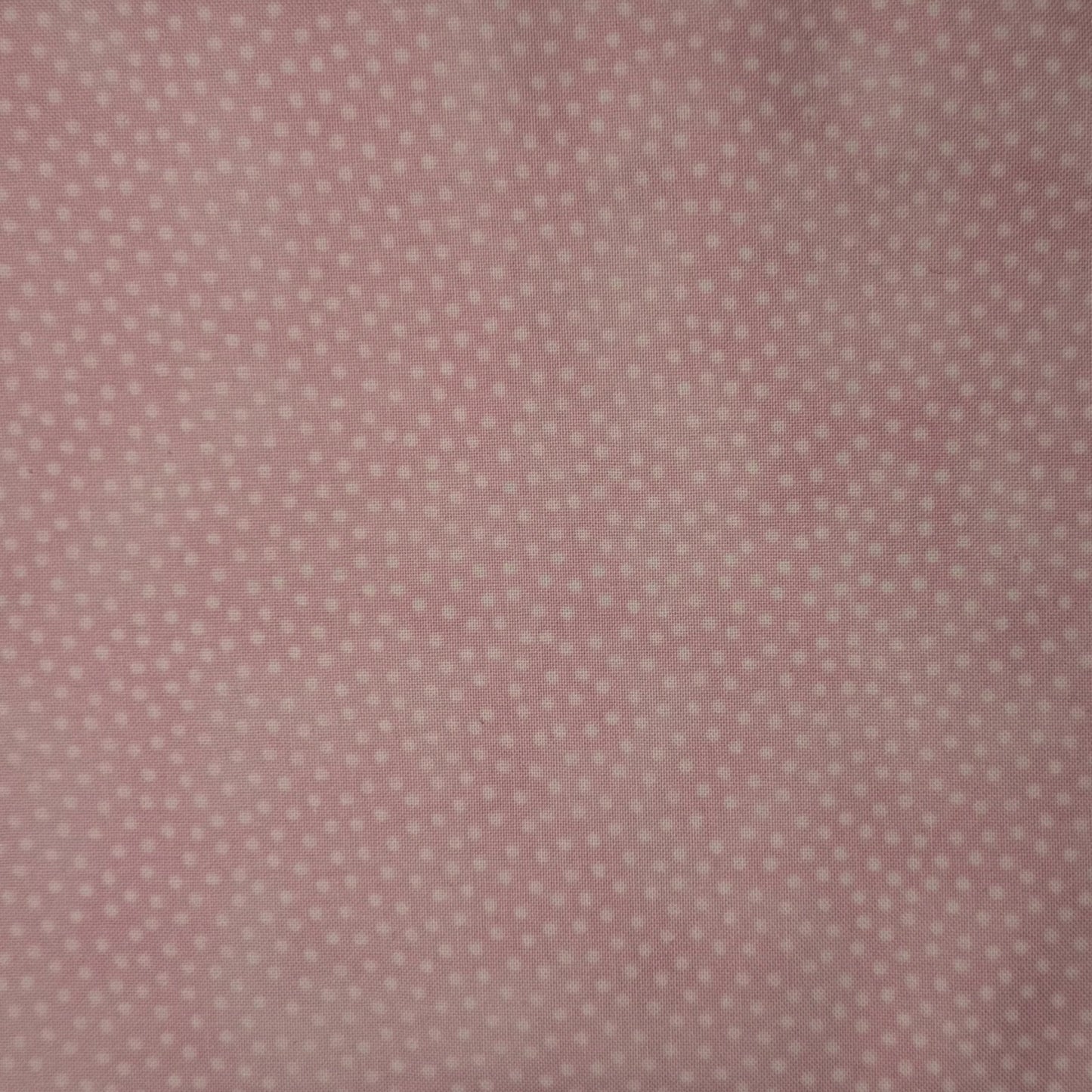 Tonal Pink With White Dots Cotton: 1.5 yds