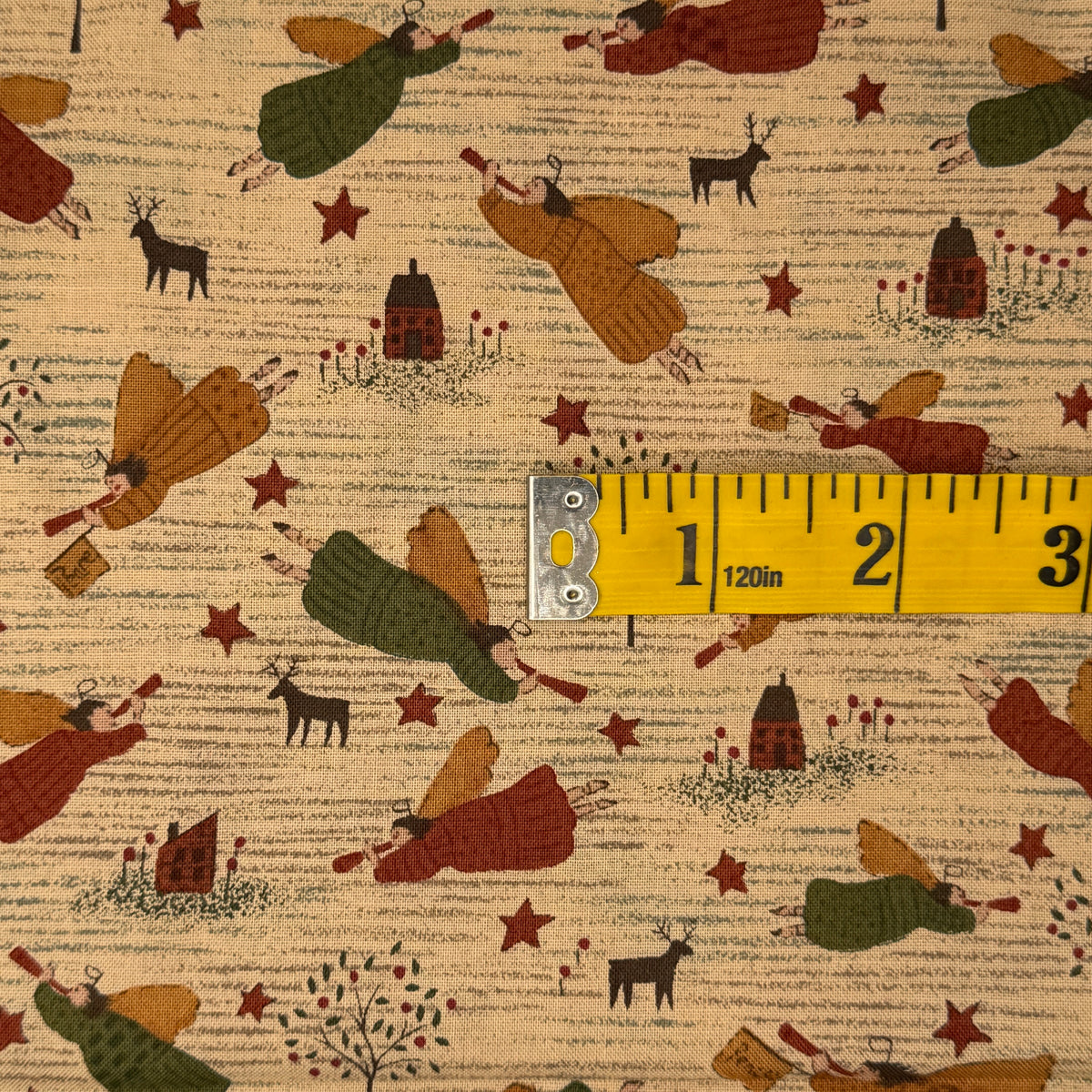 Angels We Have Heard on High Cotton: 2 yds