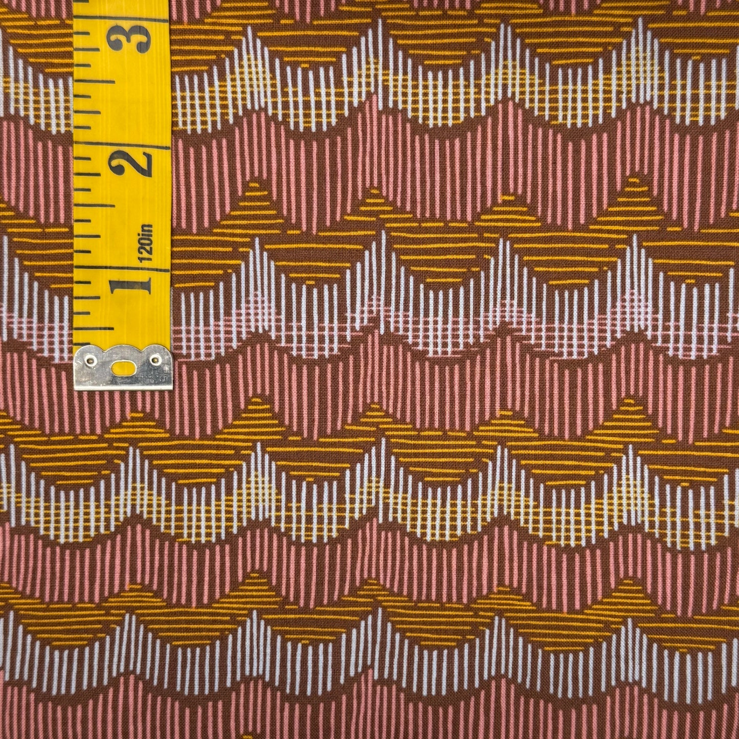 Sunset Waves Cotton: 3 yds