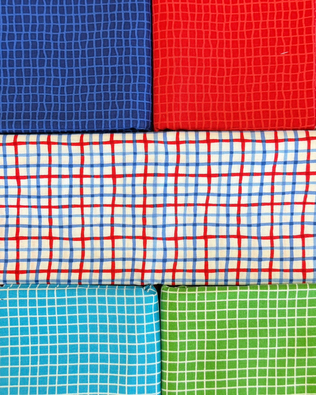 Graph Paper Half-Yard Cotton Bundle
