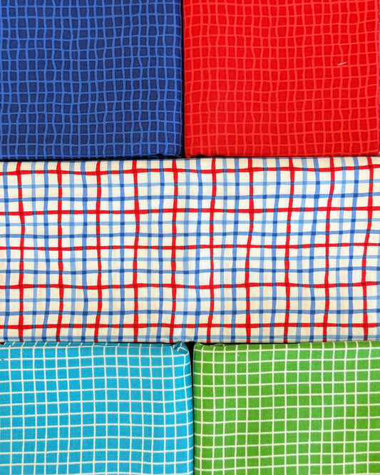 Graph Paper Half-Yard Cotton Bundle
