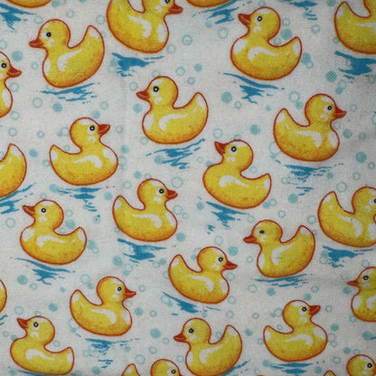 Rubber Ducky Brushed Cotton Blend: 2.5 yds