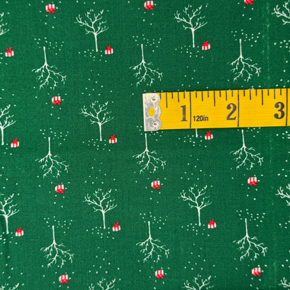 Trees & Presents Cotton Blend: 2 yds