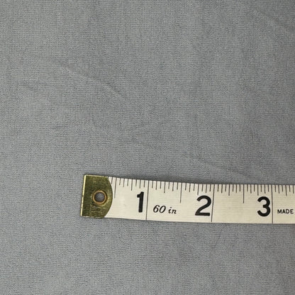 Lightweight Gray Peached 2-Way Stretch Knit Cotton Blend: 2.75 yds