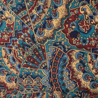 Fancy Fans Cotton: 1.5 yds