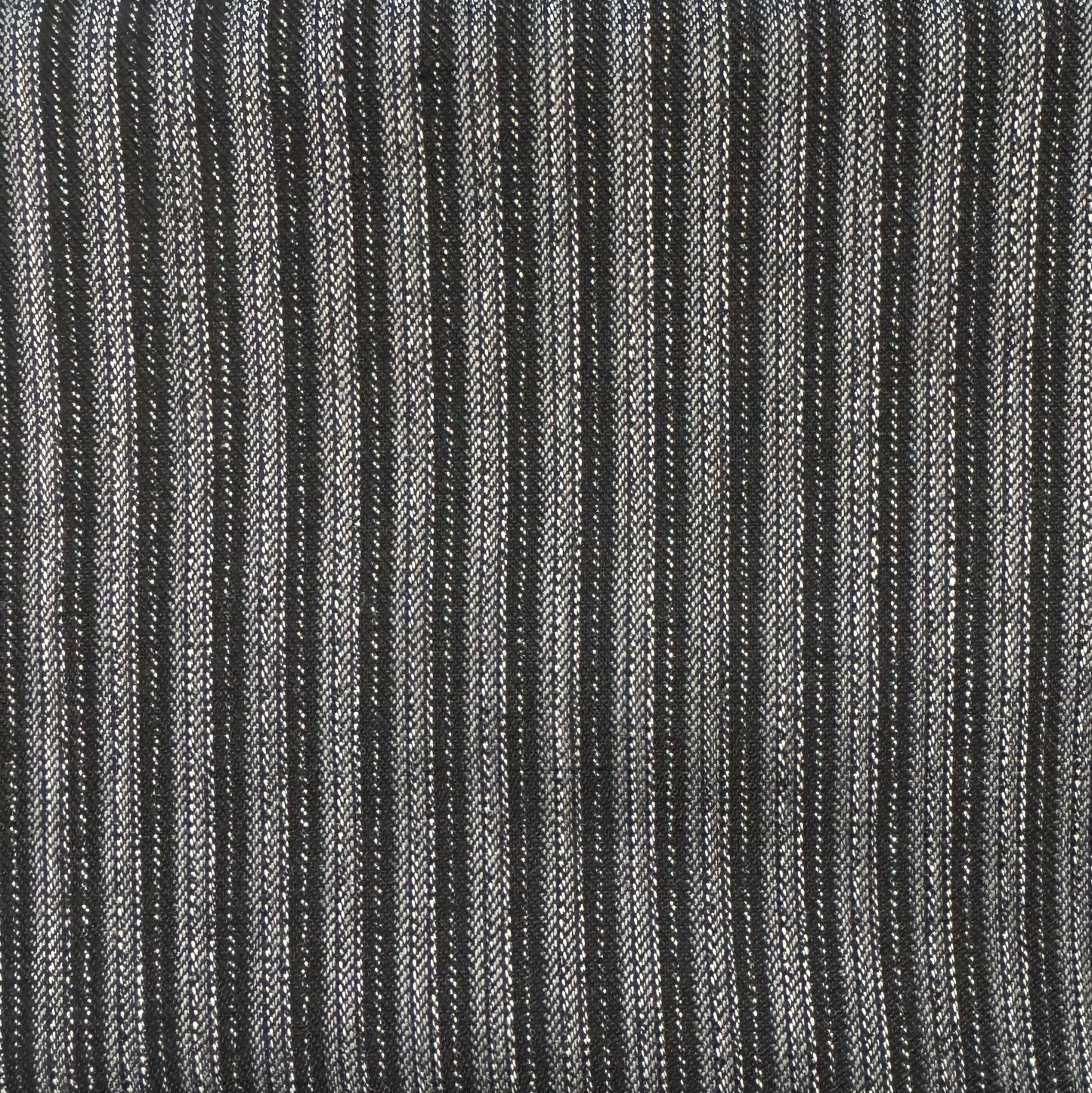Grey & Brown Striped Suiting: 2 yds