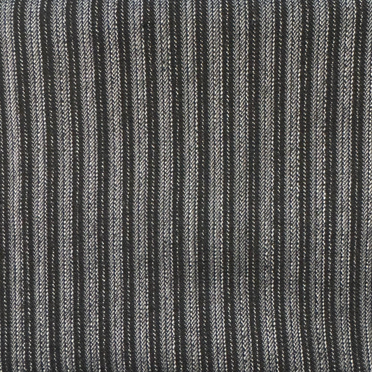 Grey & Brown Striped Suiting: 2 yds