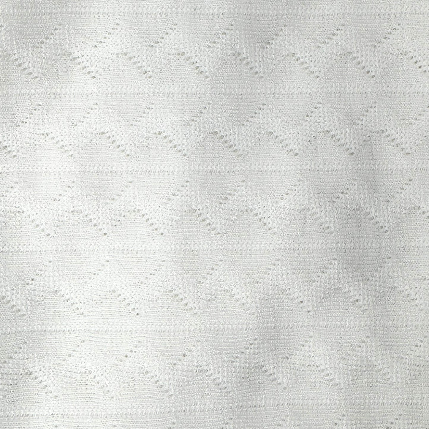 Sheer White Pointelle Stripe Weave Poly: 2 yds