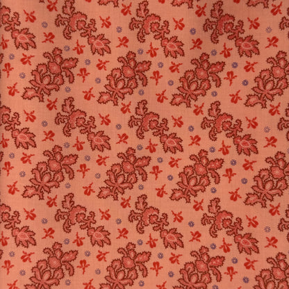 Pink Tonal Floral Cotton: 2 yds