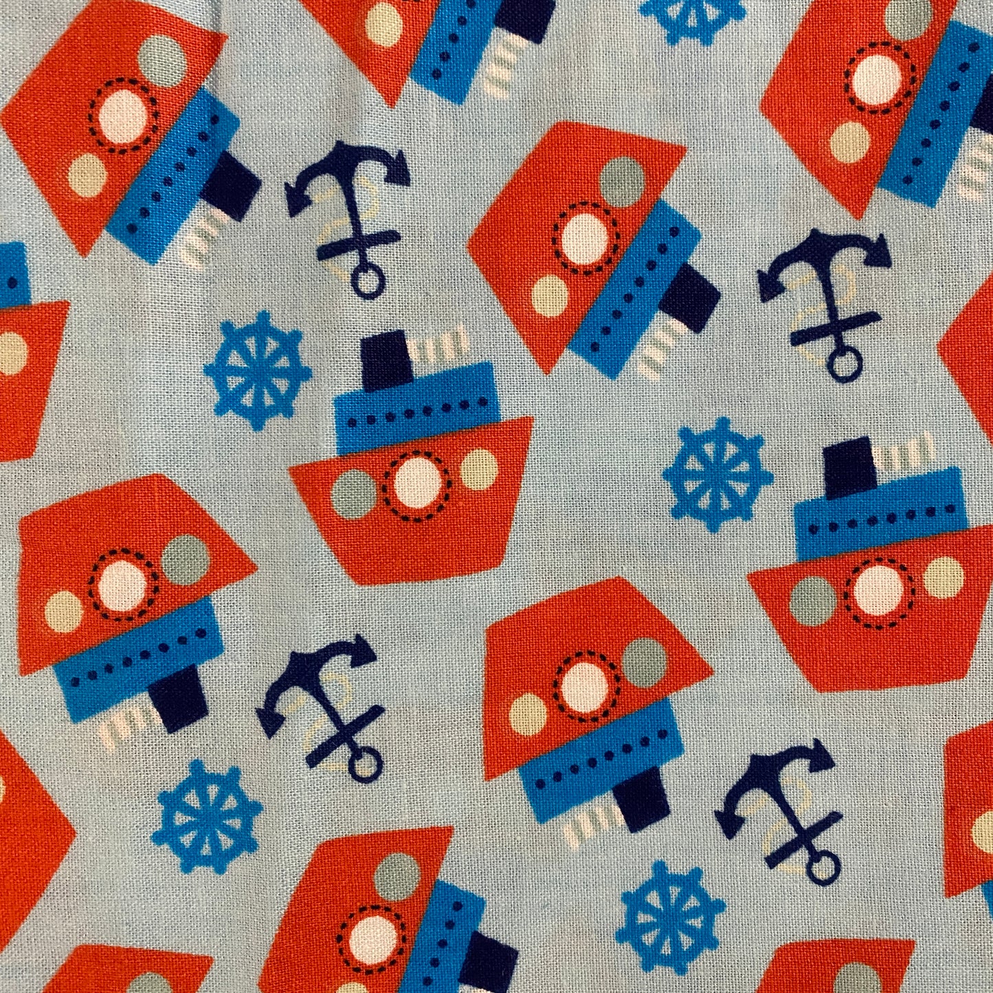 Ocean Liner Cotton 2 yds