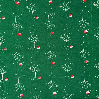 Trees & Presents Cotton Blend: 2 yds