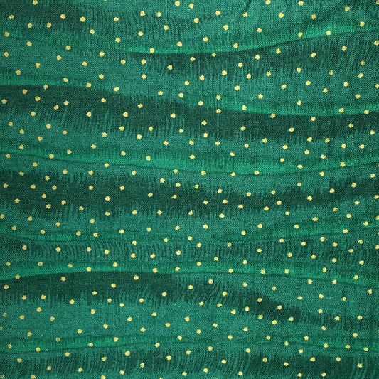 Rolling Hills & Dots Cotton: 1.5 yds