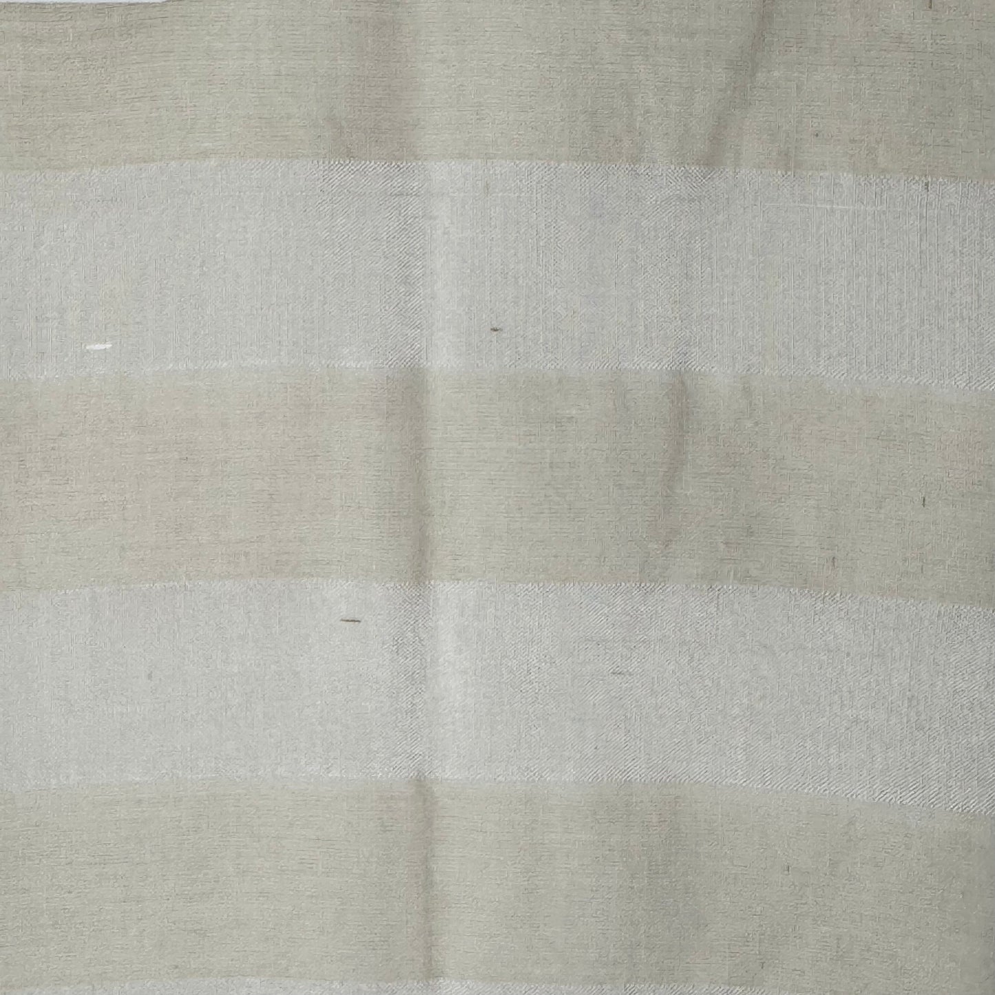 Sheer Ivory Shadow Stripe Cotton/Rayon Blend: 2 yds