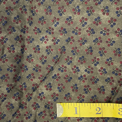 Dark Berry Cotton: 1 yd