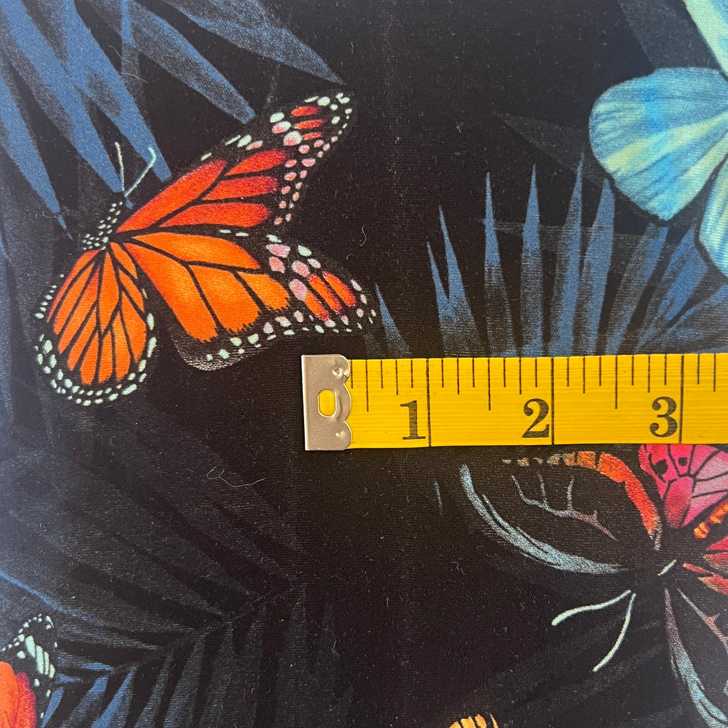 Butterflies Stretch Jersey: 3 yds