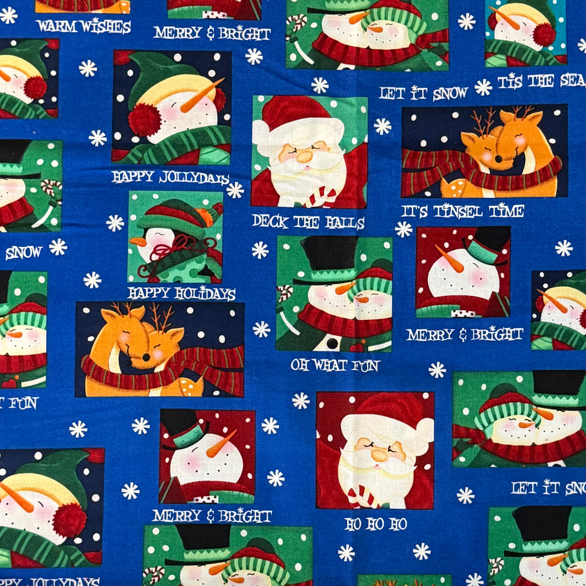 Deck the Halls Cotton Blend: 1.5 yds