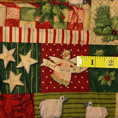 Good Will to All Cotton: 1 yd