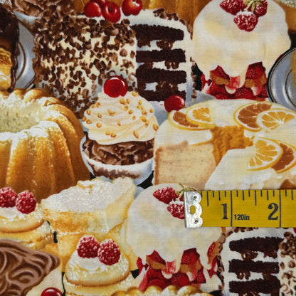 Just Desserts Cotton Blend: 1.5 yds