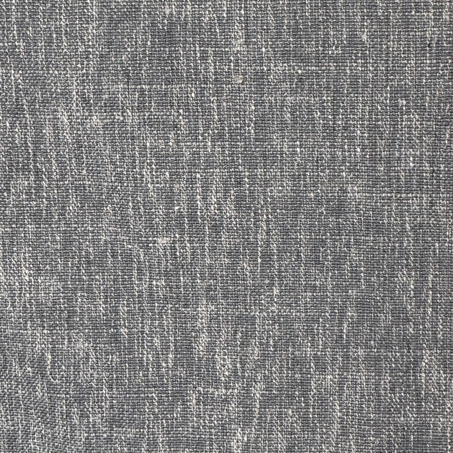 Heathered Charcoal Bonded Home Decor Cotton Blend: 3 yds
