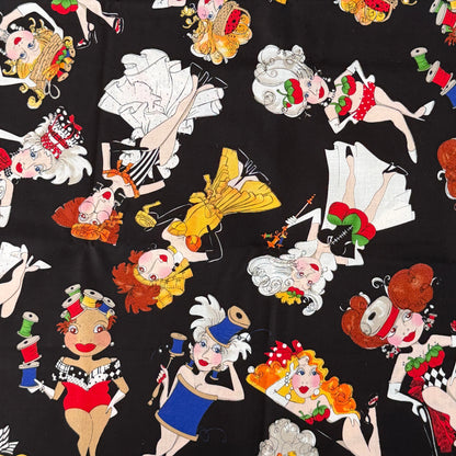 Sew Tossed Cotton: 3 yds