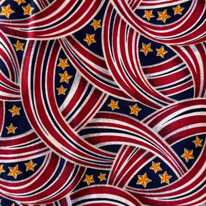 Stars & Stripes Cotton: 2 yds