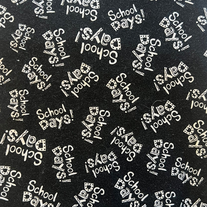School Days Cotton: 2.5 yds