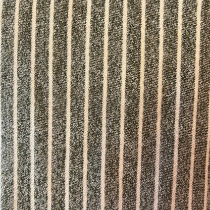 Green With White Stripe Stretch Knit: 2 yds