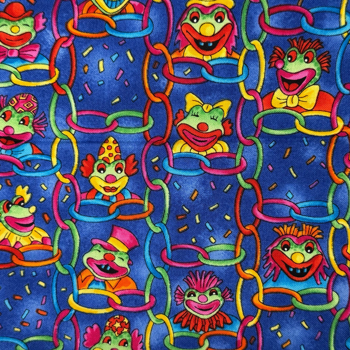 Clowns Cotton: 2 yds