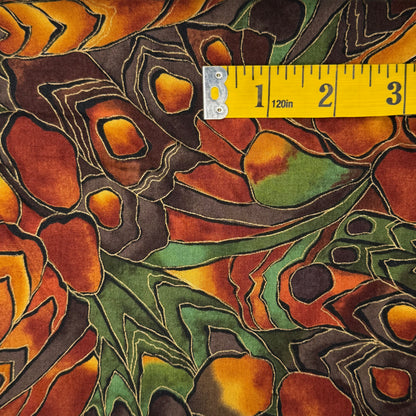 Moths Wings Cotton: 1 yd