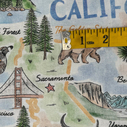 California Cotton Blend: 2 yds
