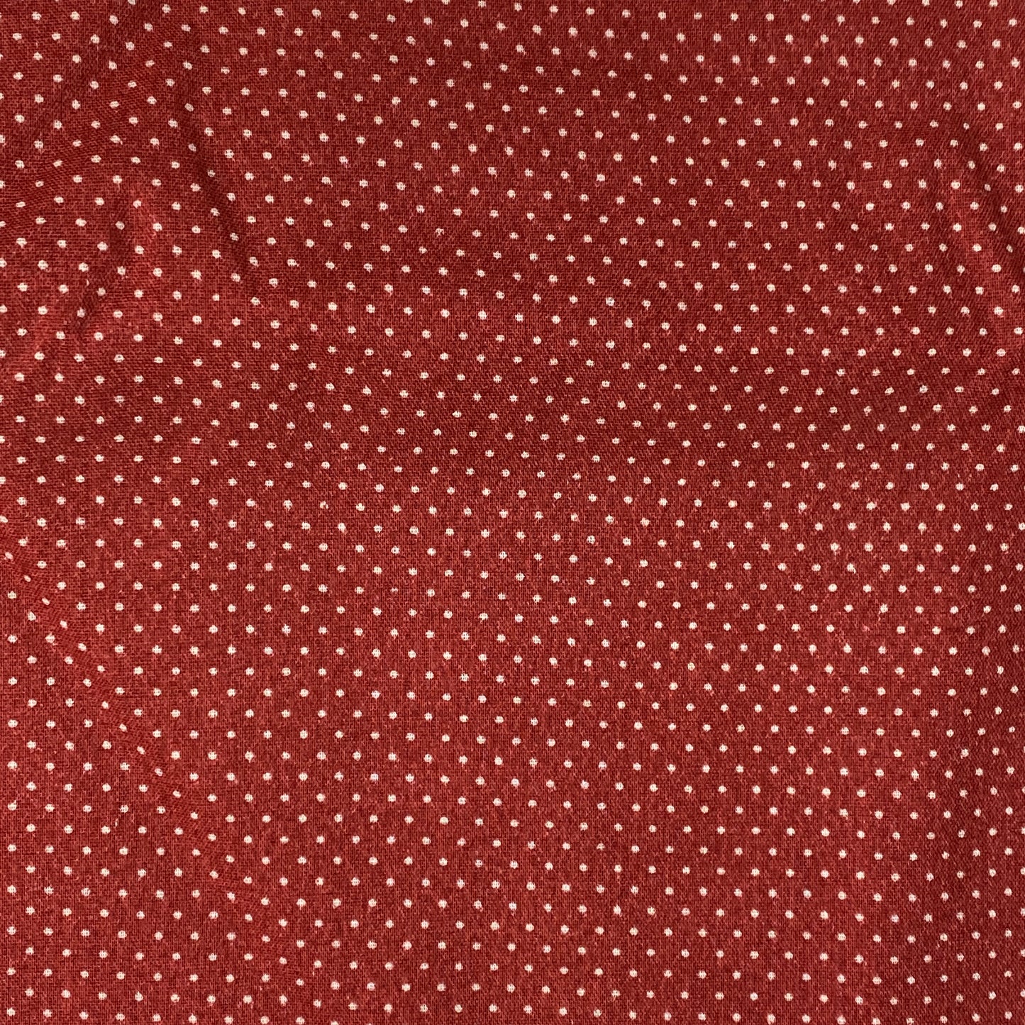 Red Polka Dots Cotton: 3 yds