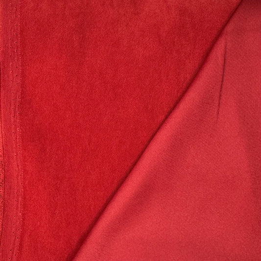 Medium Weight Dark Red 2-Sided Poly: 2.5 yds