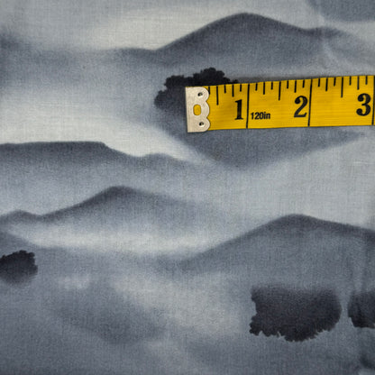 Foggy Sunrise Cotton: 1 yd
