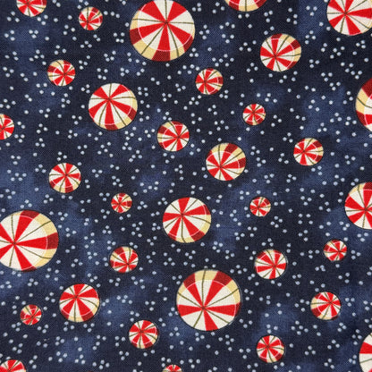 Peppermint Candies Cotton: 1 yd