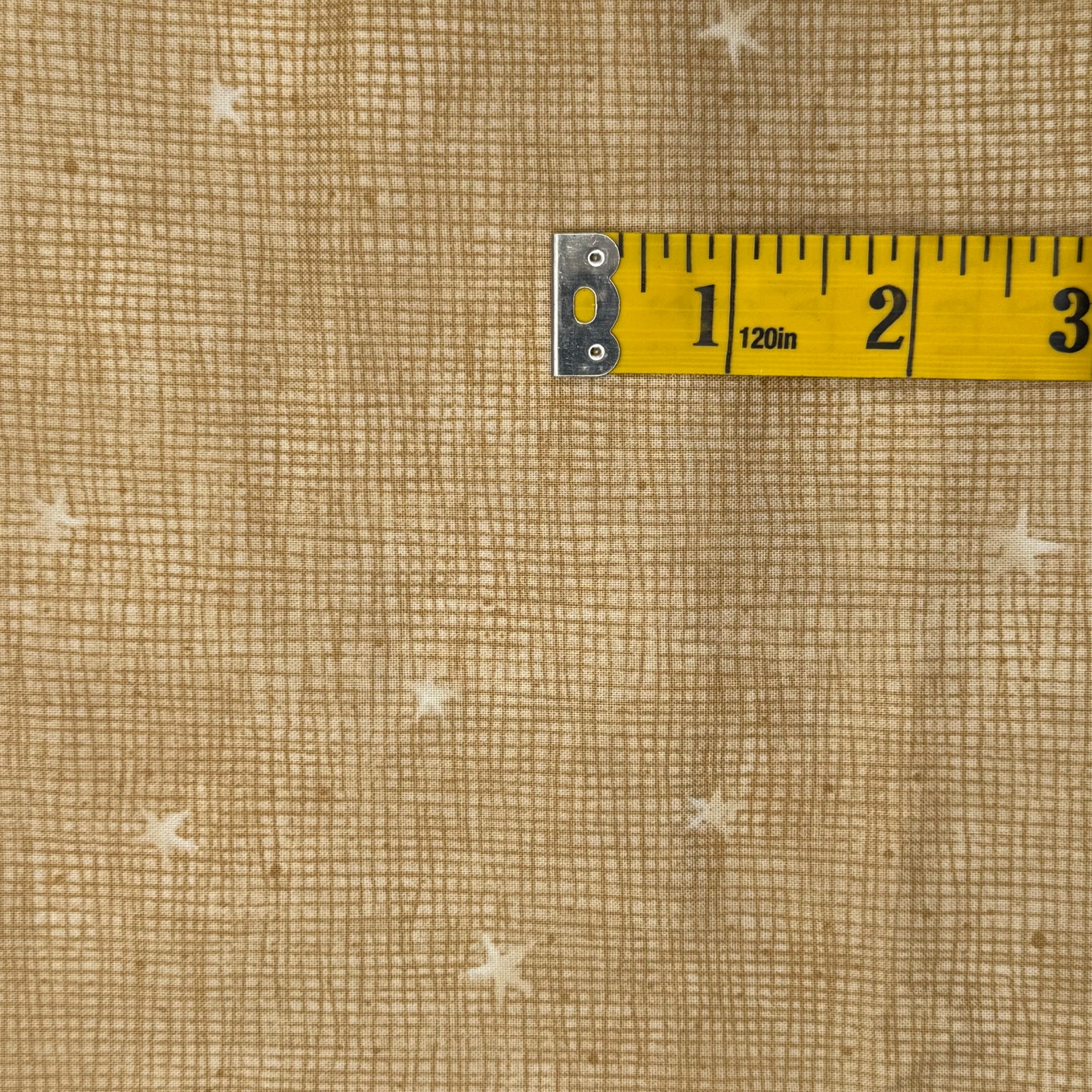 Crosshatches & Stars Cotton: 1 yd