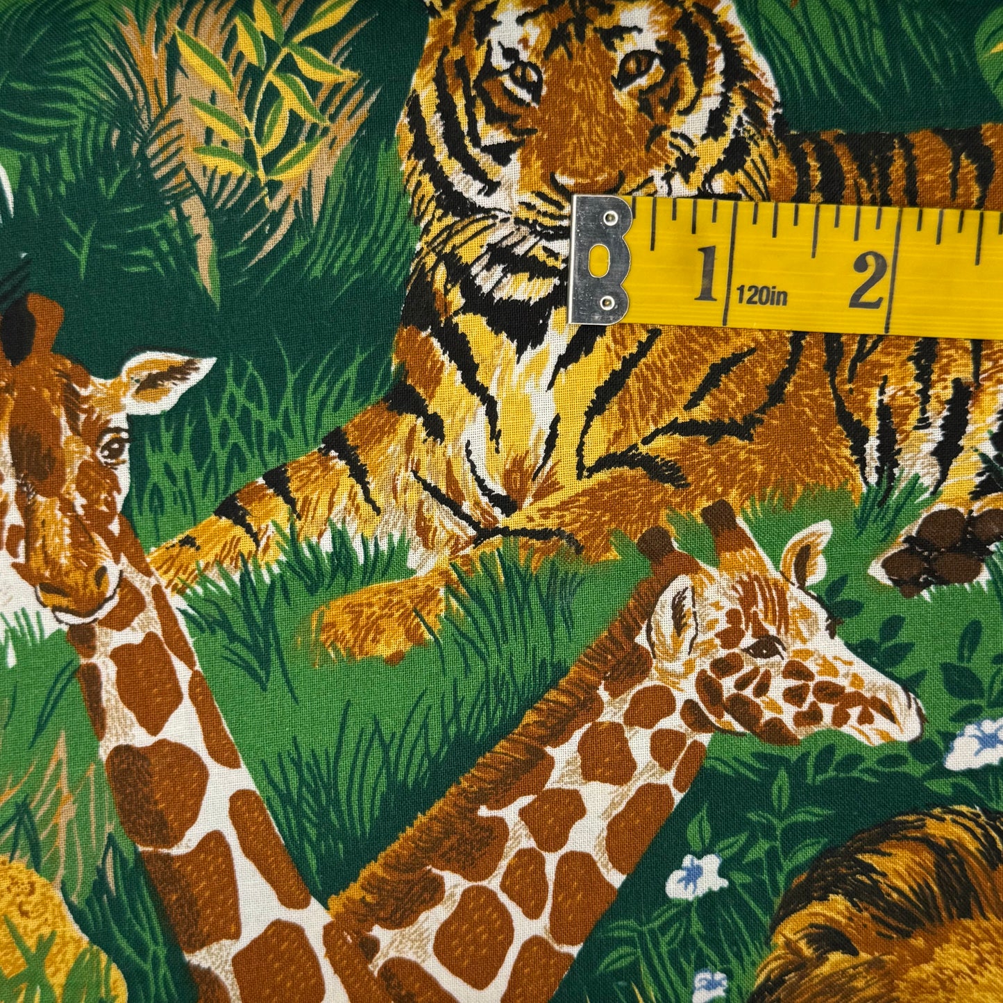 In the Jungle Cotton Blend: 2.5 yds