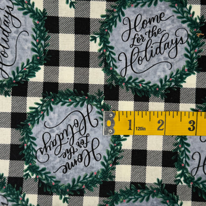 Home for the Holidays Cotton: 1 yd