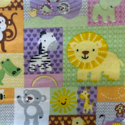 Friendly Animals Flannel: 1.5 yds