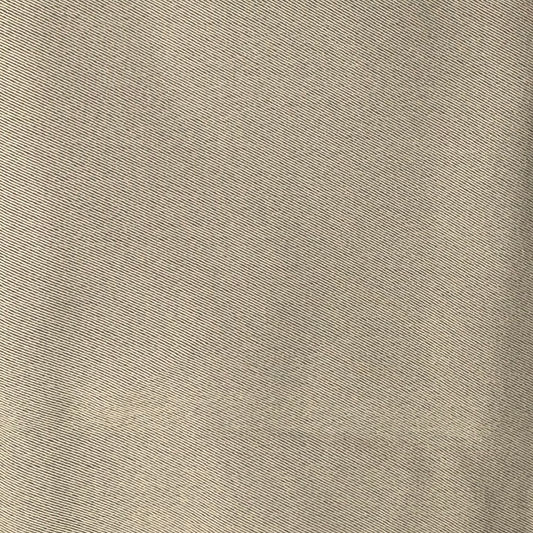 Medium Weight Tan Brushed Cotton Blend: 2 yds