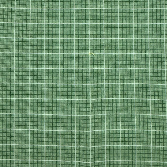 Green & White Checkered: 1.5 yds