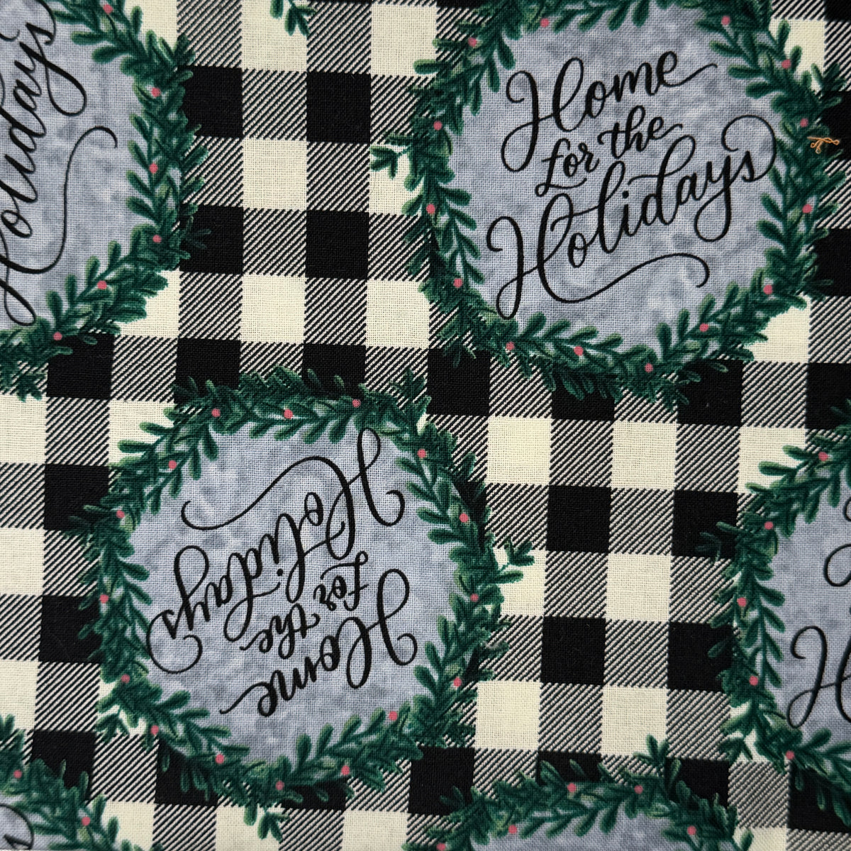 Home for the Holidays Cotton: 1 yd