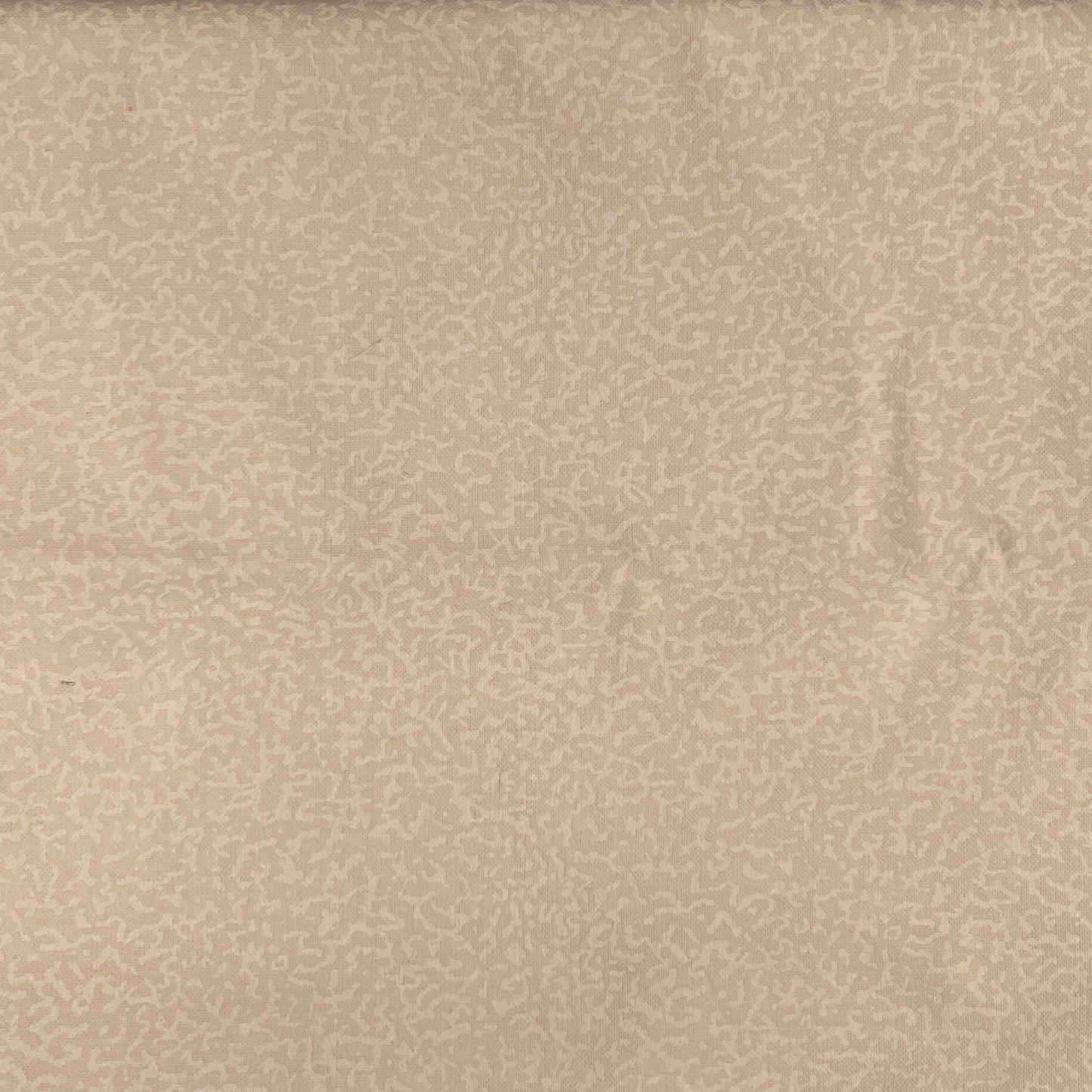 White Subtle Vines Cotton: 1 yd